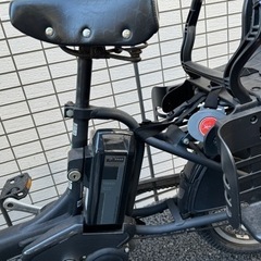 中古　電動自転車　前後キャリー付