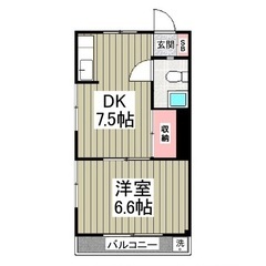 ✨ 『1DK』川口市芝東町✨🉐嬉しい☺️敷金礼金無料💰 白基調の...