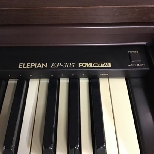 COLUMBIA ELEPIAN EP–305 電子ピアノ 中古品 鍵盤日焼け有り コロムビア