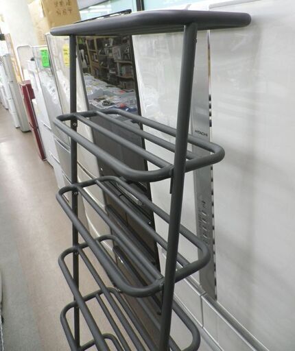 DUENDE デュエンデ WALL RACK ウォールラック グレー 7段 55×180㎝ アイアン  サンワカンパニー　西岡店 DUENDE デュエンデ WALL RACK ウォールラック グレー 7段 55×180