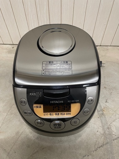 HITACHI2018年製5.5合炊き炊飯器