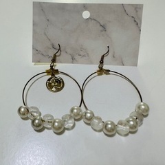 ハンドメイドアクセサリー　ピアス