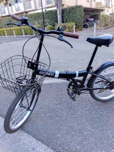 (決まりました)　美品中古20インチ折り畳み自転車