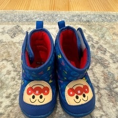 【美品】アンパンマン靴12.0冬ブーツ