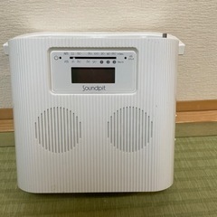 SoundpitポータブルCDラジオRCD-R27N-W