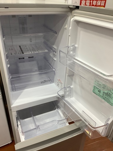 三菱 2017年製 146L 2ドア冷蔵庫☆買取帝国 志木店