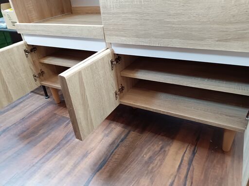 LOWYA Kenilla ケンニラ キッチンカウンター キッチンボード 食器棚