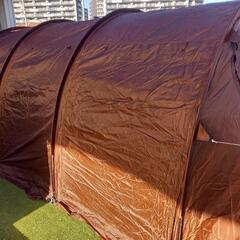FIELDOOR (フィールドア) トンネルテント620 ダークブラウン