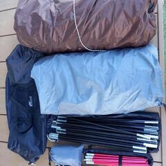 FIELDOOR (フィールドア) トンネルテント620 ダークブラウン