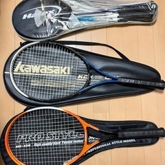 テニスラケット日本+バドミントンセット