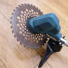 札幌市内近郊限定 makita 充電式草刈機 MUR190UD バッテリー付き 動作