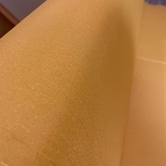 運びます　新品未使用ソファ　イエロー　布生地　金運上がるカラー