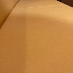 運びます　新品未使用ソファ　イエロー　布生地　金運上がるカラー