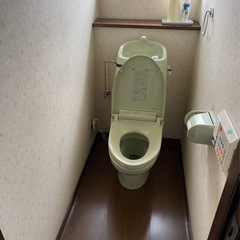 トイレ便器便座一式引き取り限定