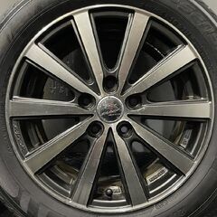 【KUMHO SENSE SE11 205/55R16】夏タイヤ【ENKEI SAMCK 16インチ 6.5J5HPCD114.3+53】バリ溝 ステップワゴン ヴォクシー ノア等　(TF270)