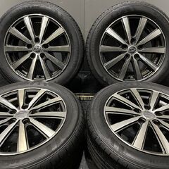 【KUMHO SENSE SE11 205/55R16】夏タイヤ【ENKEI SAMCK 16インチ 6.5J5HPCD114.3+53】バリ溝 ステップワゴン ヴォクシー ノア等　(TF270)
