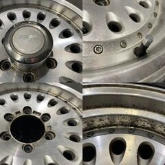 YOKOHAMA A/T G015 265/75R16】夏タイヤ【BERG 16インチ 8J6HPCD139.7 