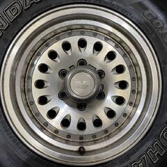 YOKOHAMA A/T G015 265/75R16】夏タイヤ【BERG 16インチ 8J6HPCD139.7 