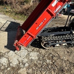 油圧 ダンプ クローラー 運搬車 ガソリン 500kg