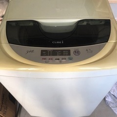 CUBE 洗濯機2003年製