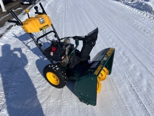 除雪機　9.5㏋　60センチ幅　ワンオーナー　車庫保管　手軽