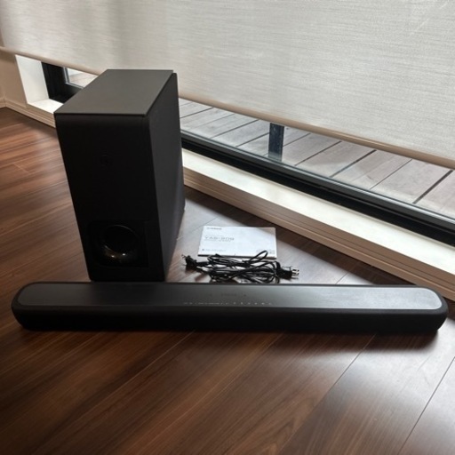 YAMAHA YAS-209 ホームシアターシステム　新品購入品　10時間ほど使用