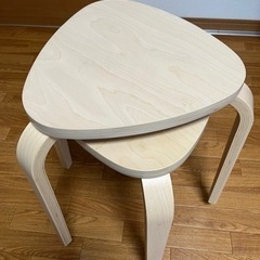 ★売約済み　IKEA イケア　椅子　チェア　スタッキング　木製