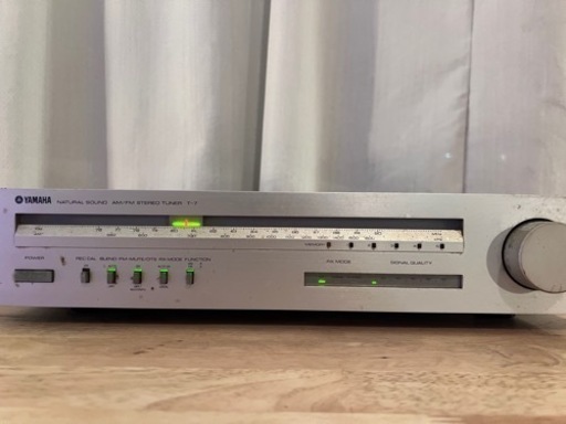 その他 YAMAHA NATURAL STEREO AM/FM TUNER T-7