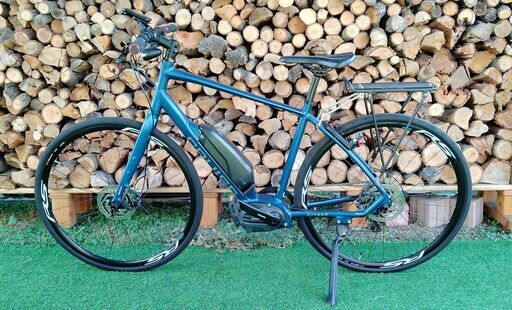 受け渡し完了                                        e-bike　美品　クルーズ6180　電動アシスト マットブルー　美品　ワンオーナー