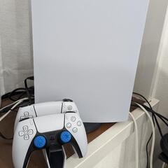 PS5 デジタルエディション コントローラ2台 ソニー充電スタン...