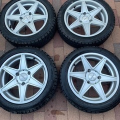 スマート用　スタッドレス＆アルミセット