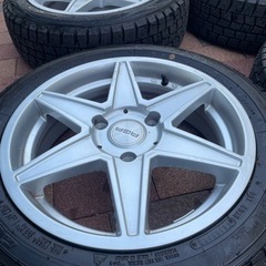 スマート用　スタッドレス＆アルミセット
