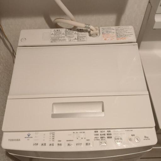 東芝 ウルトラファインバブル搭載 電気洗濯機 AW-8D7 8.0 kg
