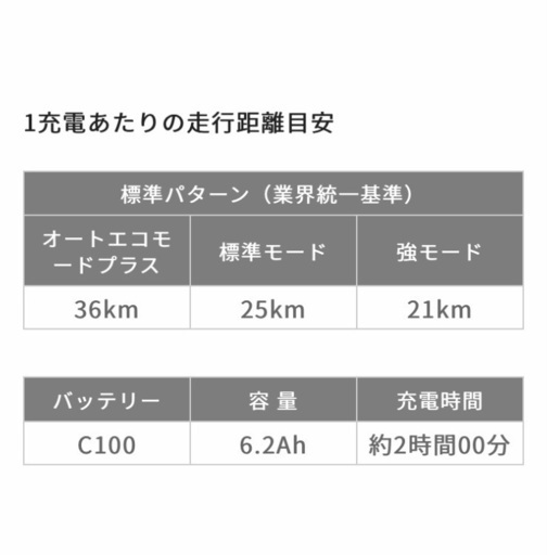 ブリヂストンアシスト後ろ乗せ電動自転車26インチ