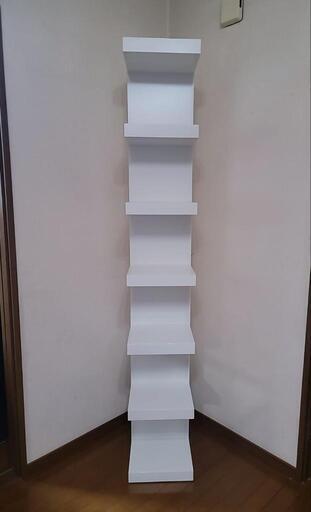 白　IKEA棚　美品