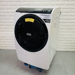 超激安✨2019年製　HITACHI ドラム式洗濯乾燥機　配達、...