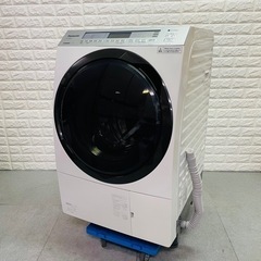 最安美品✨2019年製Panasonicドラム式洗濯機　超高性能...