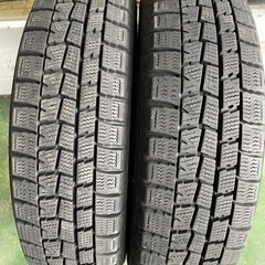 軽自動車に　155/65R14×2本　ダンロップ・ウィンターマッ...