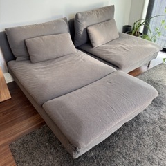 IKEA ソーデルハムン ソファー　寝椅子