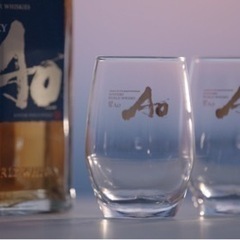 AOグラス　2個セット　サントリーウイスキー