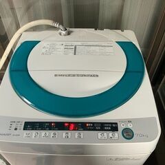 洗濯機（シャープ、７キロ、2015年製）