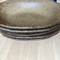 陶器 カレー皿×5