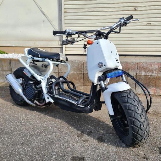 ホンダ　ズーマーカスタム　ロンホイローダウン　スーパートラップマフラー　配達可能