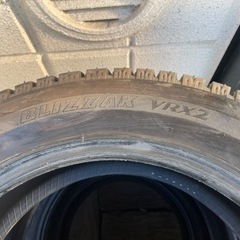 バリ山 スタッドレスタイヤ 4本セット  ブリザックVRX2 195/55R16 