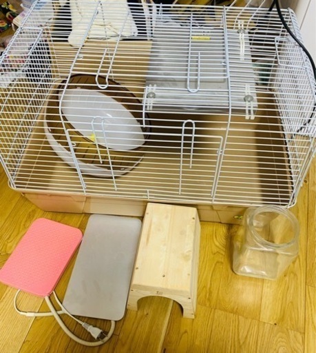 小動物ペットゲージこれだけあればOK‼️セット売り！　使い方も教えますハリネズミを飼ってました！