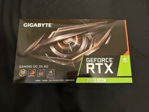 GeForce RTX2070super 8GB 完品美品