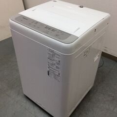 （4/24受渡済）YJT8091【Panasonic/パナソニック 6.0㎏洗濯機】極美品 2023年製 NA-F6B1 家電 洗濯 簡易乾燥付
