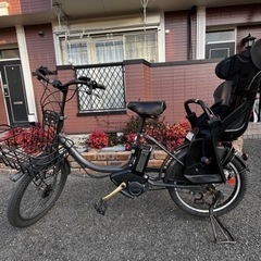 電動アシスト自転車 チャイルドシート付き　2023年 横須賀市から】電動アシスト自転車 チャイルドシートつき
