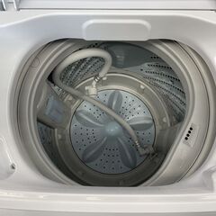 ② 洗濯機 4.5kg 2021年製 Hisense HW-T45D ホワイト 全自動電気洗濯機 家電 一人暮らし ハイセンス 札幌市手稲区