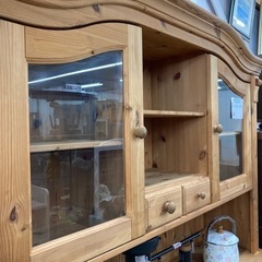 ナチュラルカントリー キッチンボード 食器棚